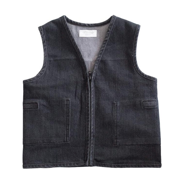 Stretch Denim Weighted Vest by Fun And Function
