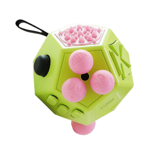 12 Sided Cube Stress Relief Toy by UOOEFUN