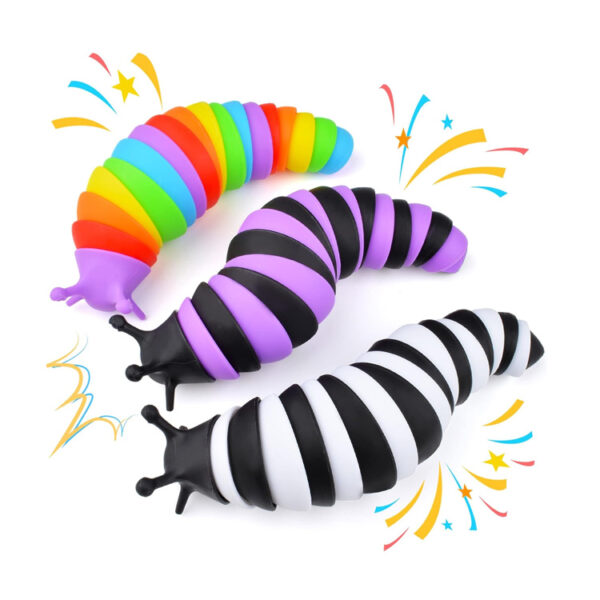Sensory Fidget Slug Toy by Cevioce