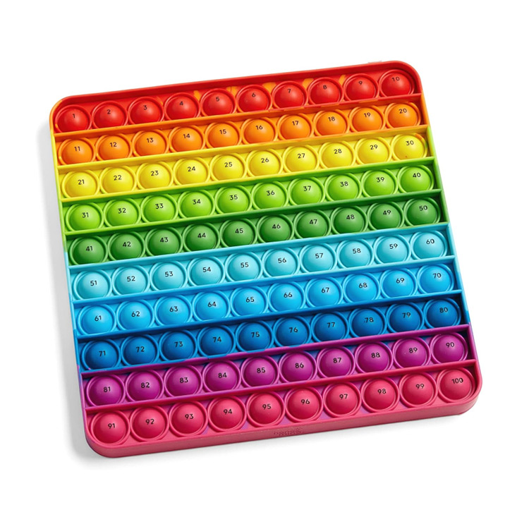 Hundred Board Sensory Bubble Popper