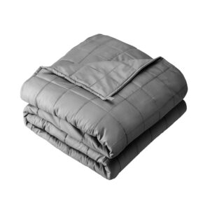100% Cotton Premium Weighted Blanket by Bare Home