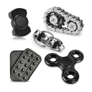 Metal Fidgets Spinners and Magnetic Sliders