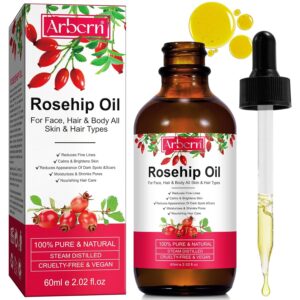 100% Cold Pressed Pure Rosehip Seed Oil Moisturizer