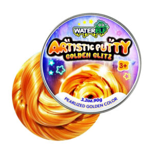 Waterelf Golden Non-Sticky Play Putty Slime