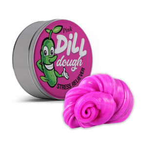 Pink Dill Glow in The Dark Stress Reliever Putty