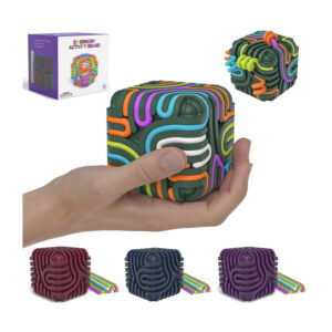 Silicone 3D Sensory Cube Board Fidget Toy