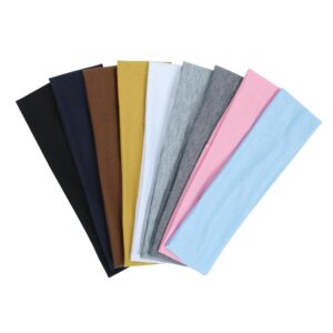 9Pcs Non Slip Headbands