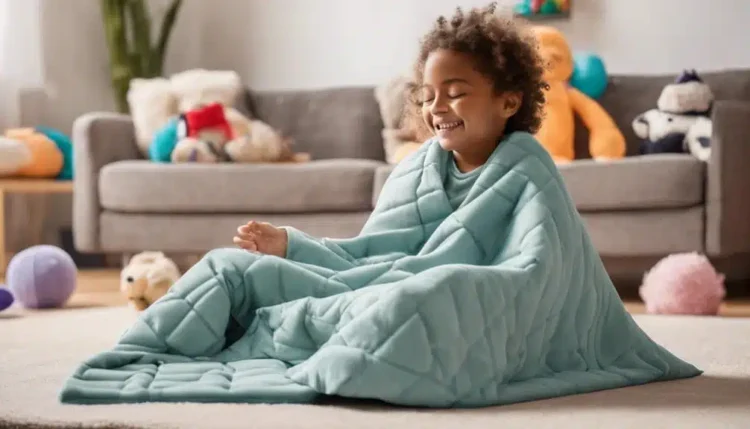 How Make a Weighted Lap Pad with Household Items