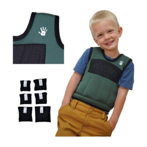 Adjustable Compression Vest With Six Removable Weights