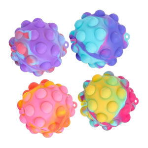 3D Stress Balls Pop-It Fidget Pack of 4